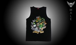 Tcombat Tosakanth2 Muay Thai Vest — ฺBlack