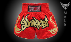 Tcombat Mahaaut Muay Thai Shorts — Red