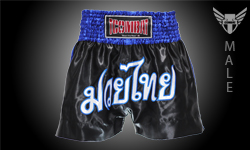 Tcombat Muaythai training Shorts — Balck/blue