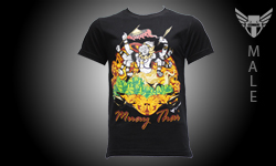 Tcombat Hanuman2 Muay Thai T-shirt — Black