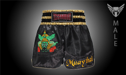 Tcombat Tosakanth 1.1 Muay Thai Shorts — Black